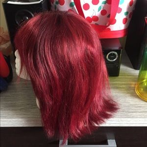 Shoulder length 360 100% human hair wig.